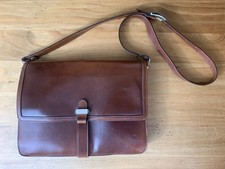 SAC A MAIN LANCEL VINTAGE EN CUIR. AUTHENTIQUE.