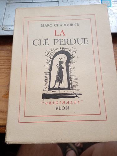 Clé perdue marc chadourne - la,