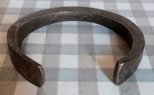 Ancien bracelet manille fer - ancien, en