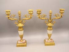 Paire de bougeoirs Louis XVI