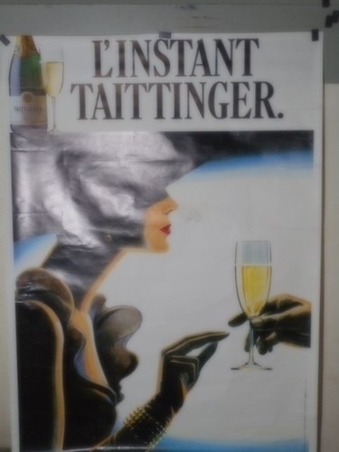 Authentique affiche ancienne - ancienne,