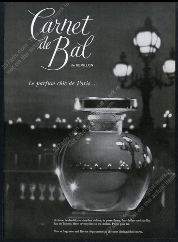 1959 revillon carnet bal - revillon, de
