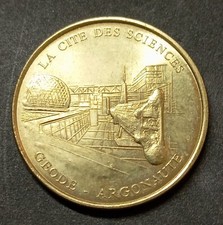 MÉDAILLE LA CITE DES SCIENCES