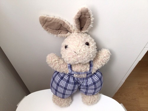 Doudou lapin vintage tartine - doudou,