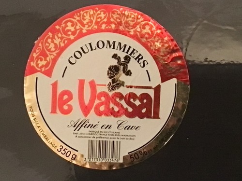 Etiquette fromage coulommiers - etiquette,