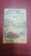 GUIDE  TARIDE  PARIS  1926    17X11CM     250 PAGES + ANNEXES