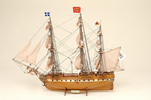 Maquette bateau bois - bois, fait