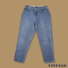 Jean Mom Tapered À Taille