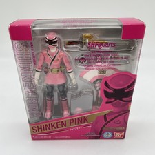 Figurine Samurai Sentai Shinkenger Shinken Pink S.H.Figuarts Shinkenger jouet...