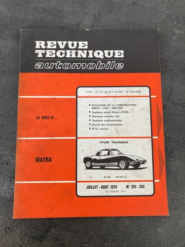 Rta 291 292 - rta, matra