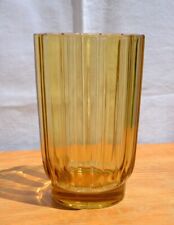 VASE ART DECO VERRE PRESSE