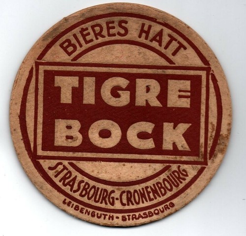 Rare sous bock bière alsace - rare, sous-bock