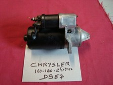démarreur Chrysler  160 180 2 litres 