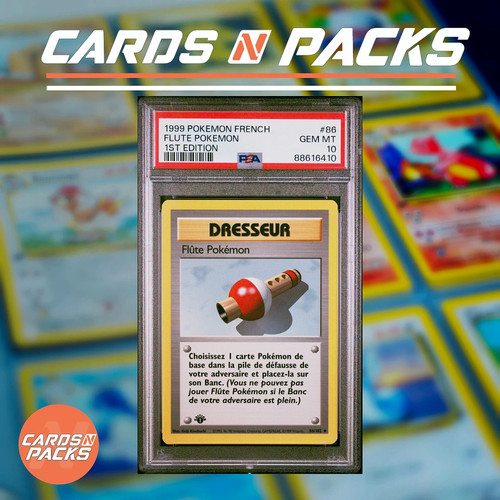 Carte pokemon flûte pokémon - flûte,