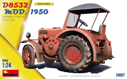 Miniart 24007 tracteur lanz - miniart,