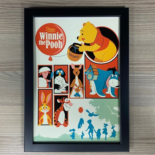 Art encadré winnie ourson - winnie, l'ourson