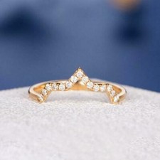 Bague ronde de 0,50 ct avec
