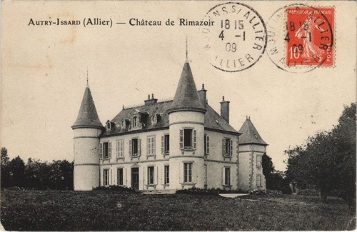 Cpa autry issard chateau - cpa,