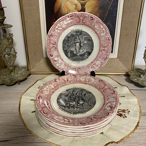Anciennes assiettes - 7,