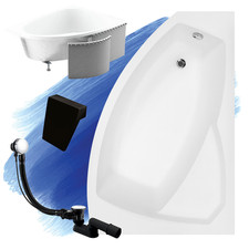 Baignoire Bain d'angle 160x100