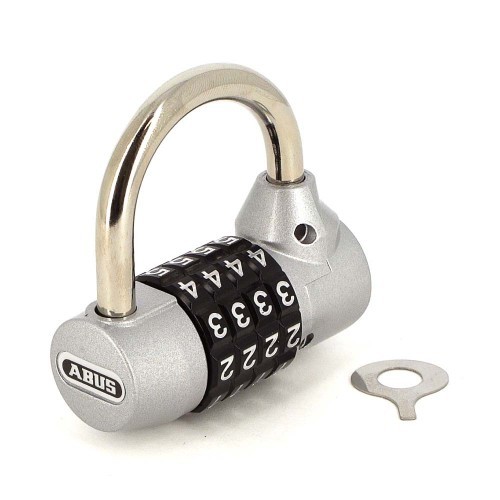 Cadenas code 4 molettes - cadenas,