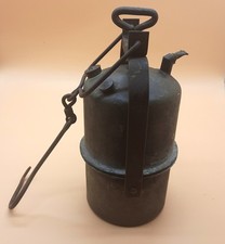 Ancienne Lampe à carbure spéléologue Mineur