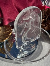 BAGUIER NYMPHE FEMME CRISTAL LALIQUE NEUF