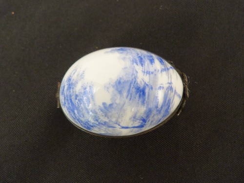 Ancienne boite pilulier oeuf - boite,