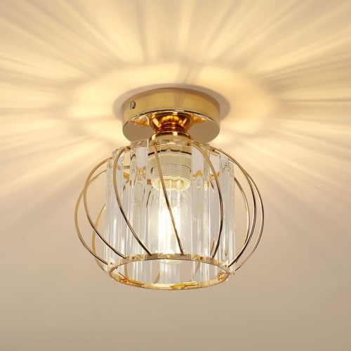 Plafonnier cristal moderne - plafonnier,