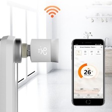 Vanne Thermostatique Radiateur Intelligente avec Chauffage Programmable et Utili