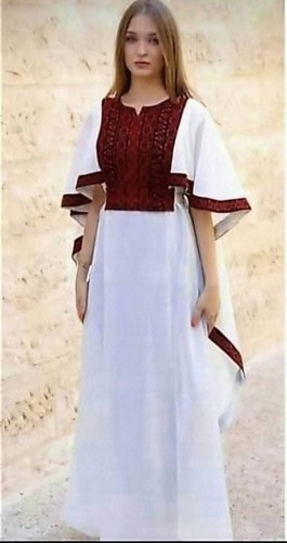 Palestinian dress thobe - dress,