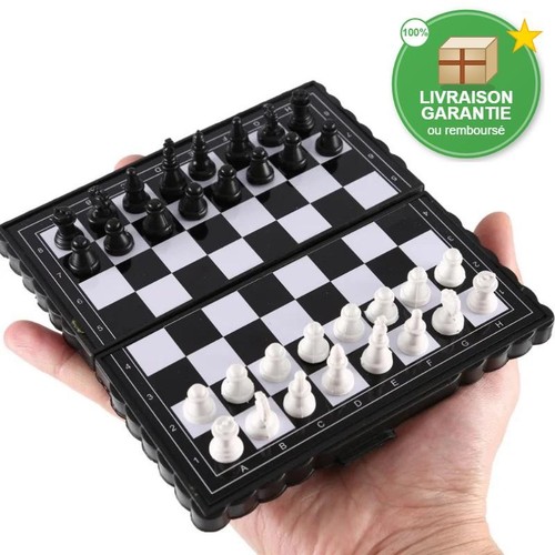 Jeux echecs echiquier pliant - jeux,