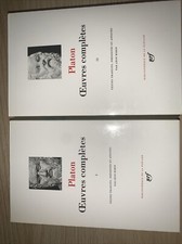 Platon : Oeuvres complètes, tomes I et II Collection Pleiade