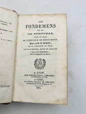 Les Fondemens de la vie spirituelle, tirés du livre de l’Imitation de Jésus-Chri