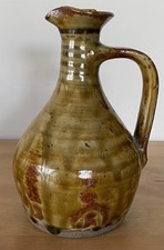 Petit Pichet En Grès Vernissé Signé MIGEON ( LA BORNE )