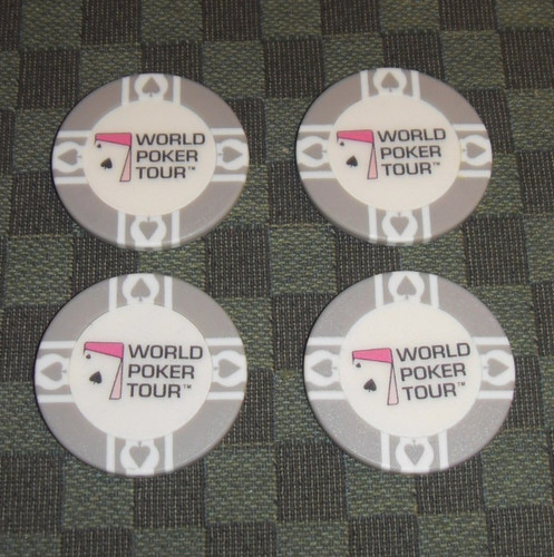 Gris wpt lot jetons - 4,