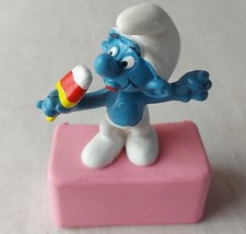 Ancienne figurine Schtroumpf /