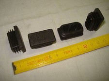 Patins glisseurs rectangles à insérer (lot de 4) 20 x 35 mm à ailettes (réf C6)