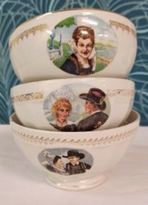 3 Bols Breton anciens  En