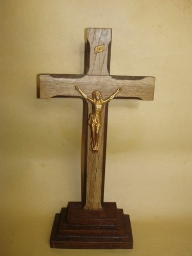 Rare crucifix socle - rare,