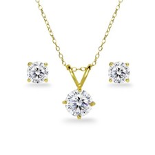 Ton Doré Sur Collier Argent &