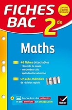 Fiches bac Maths 2de: fiches
