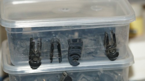 Adaptateur plastique fixation