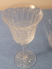 Saint Louis,  Verre à eau américain en Cristal taillé, N°1 , Modèle Tommy