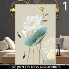 1X Floral Vitre Givrée Film