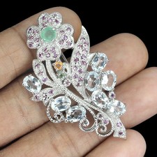 925 Argent Sterling Broche