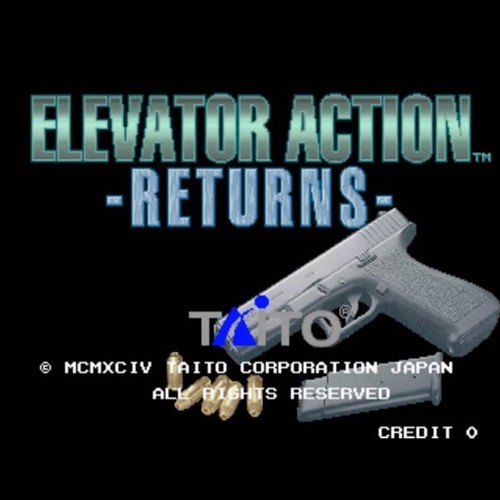 Taito 1994 elevator action - taito,