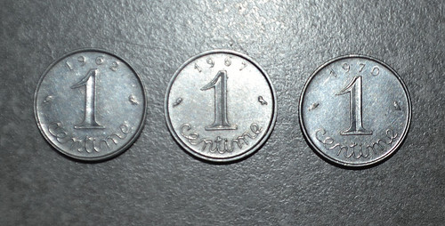 Lot 1 centime epi - de,