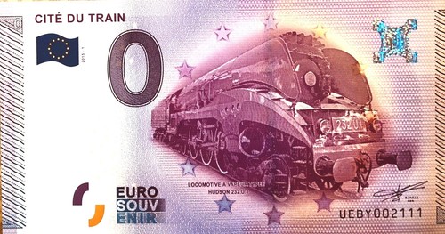 Billet zero euro souvenir - billet,