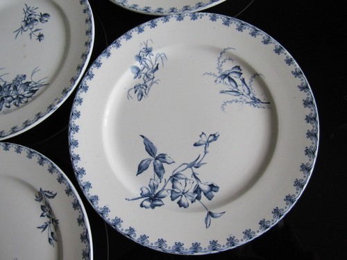 Ancienne assiettes dessert - 6,